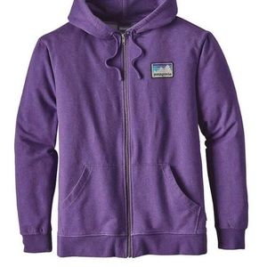 Men’s Patagonia Purple Zip up with Hood